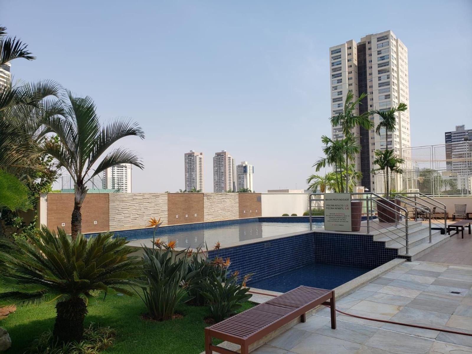 2 Qts.| 4 Hosp. | Ao Lado Do Goiania Shopping Apartment Exterior photo
